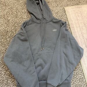 ALO Yoga Gray Hoodie